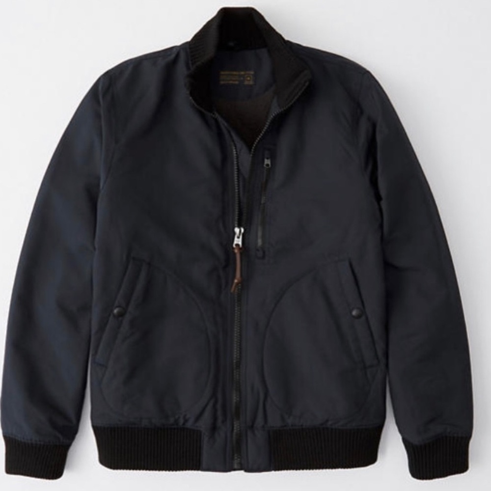 NWOT Abercrombie & Fitch Bomber Flight Jacket